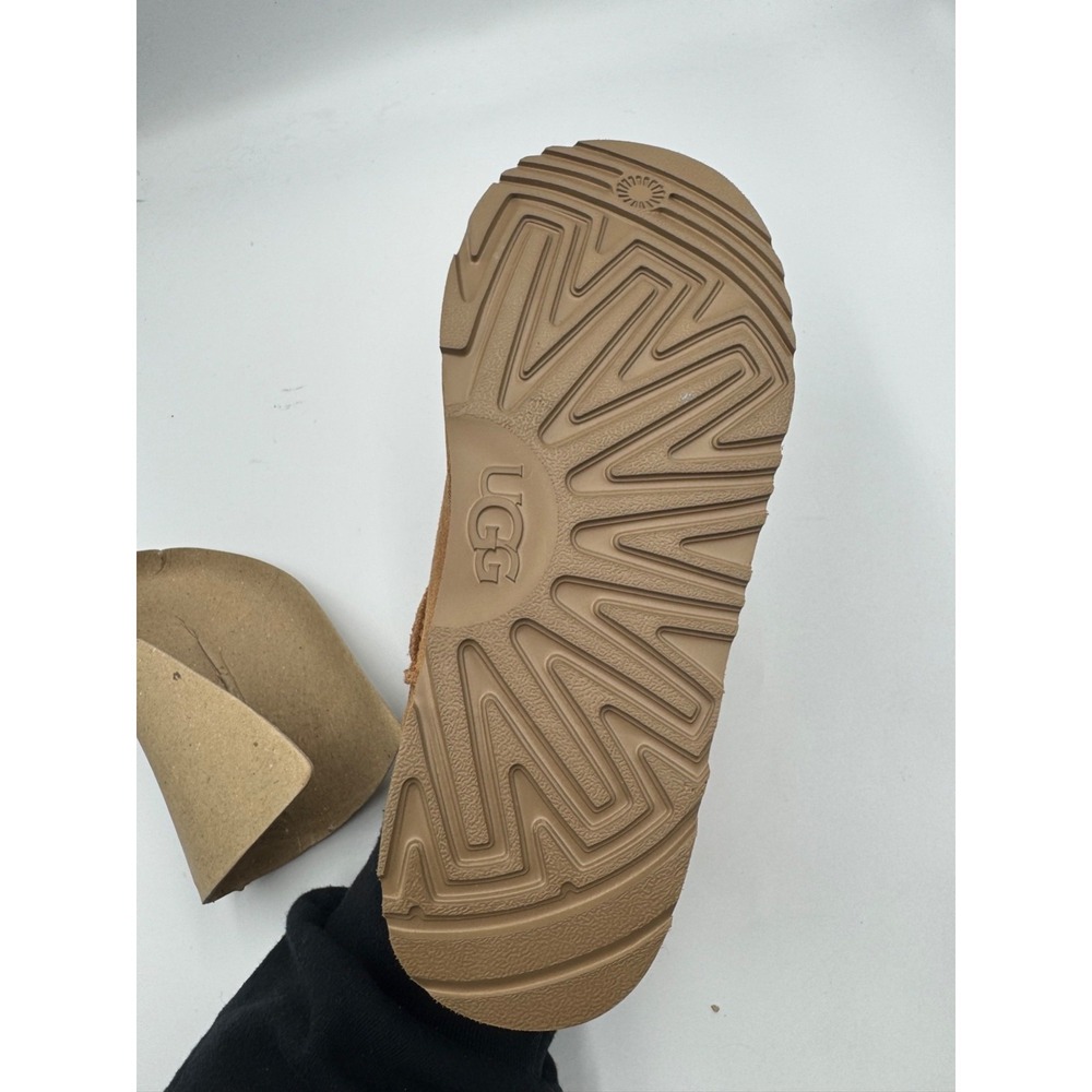 NWOT UGG Classic‎ Slipper Men's 5 Chestnut Suede- Amputee Single Left Shoe - Picture 8 of 9